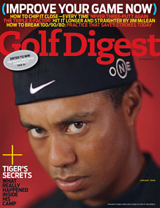 Golf Digest Tiger Woods