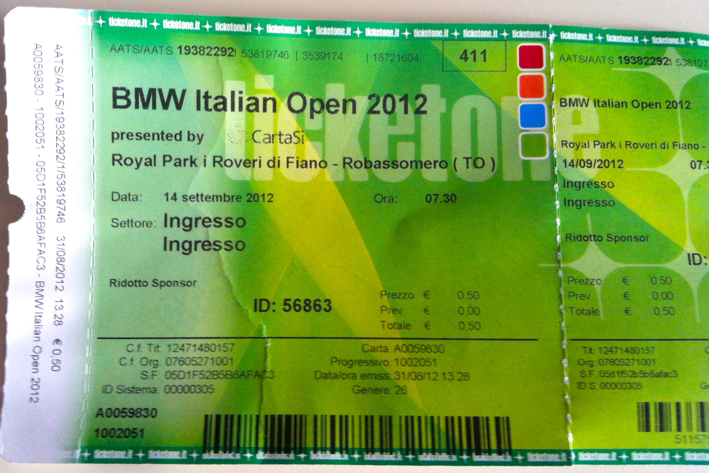 BMW Italia Open 2012