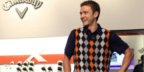 Justin Timberlake Callaway golf