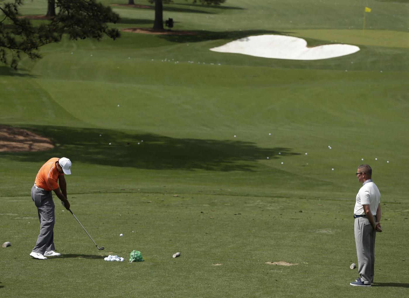 Tiger Woods allenamento tipo