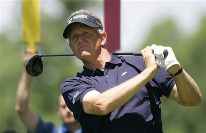 Colin Montgomerie in testa dopo la prima giornata dello US Open