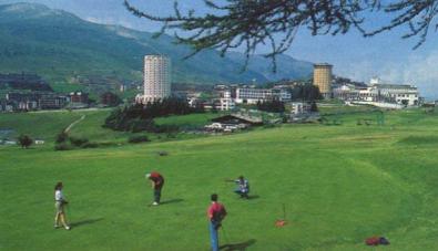 golf sestriere