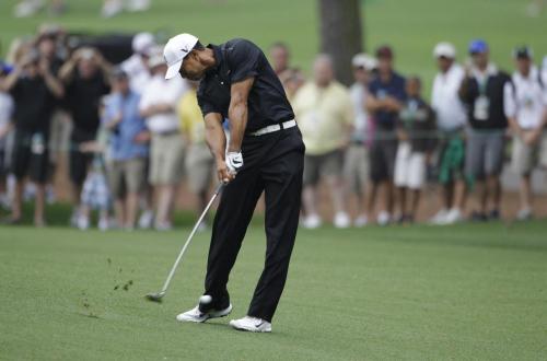 tiger woods augusta masters 2012