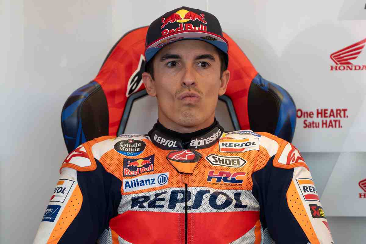 I problemi e i pensieri di Marc Marquez