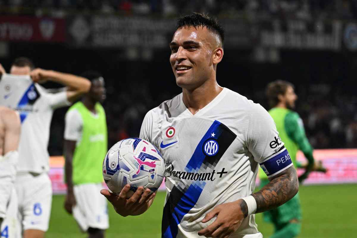 Lautaro sta per segnare un altro gol