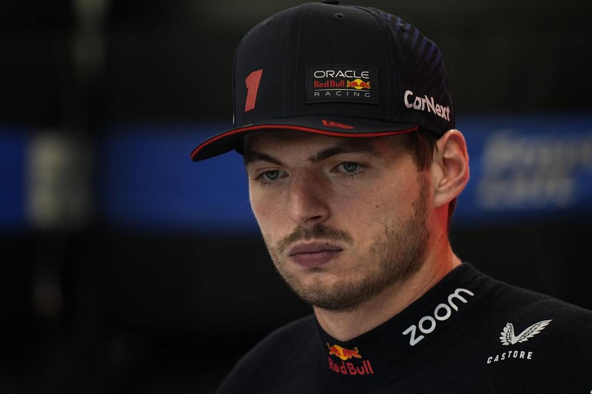 Verstappen choc in F1