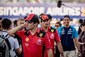 Parole Sainz su Leclerc