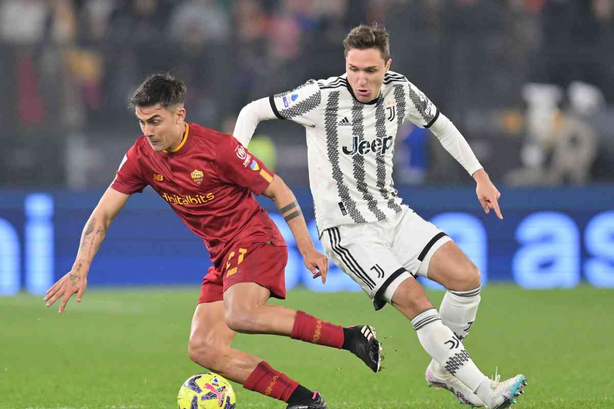 Juventus Roma Chiesa rientro