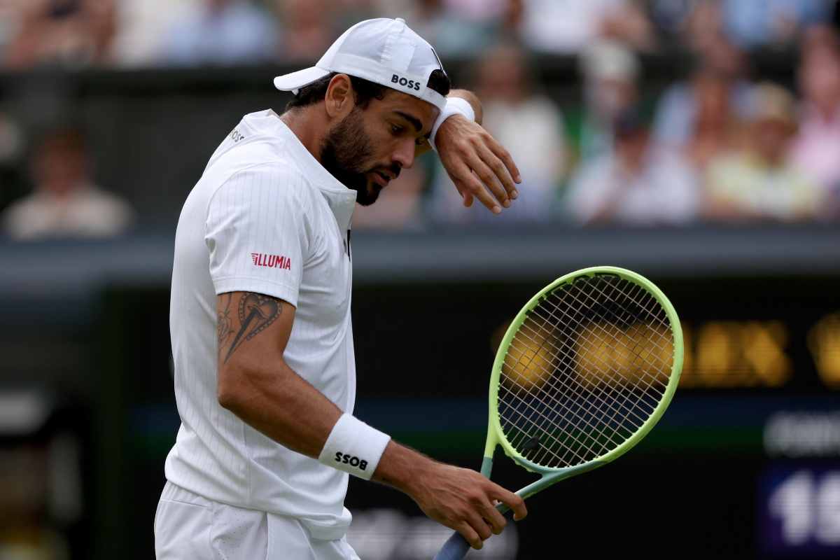 Matteo Berrettini è precipitato nelle classifiche mondiali: ma c'è una spiegazione