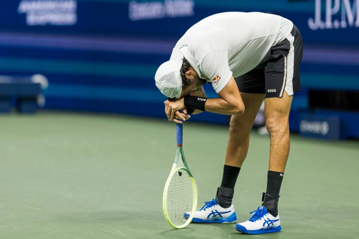 Classifica ATP disastro Berrettini