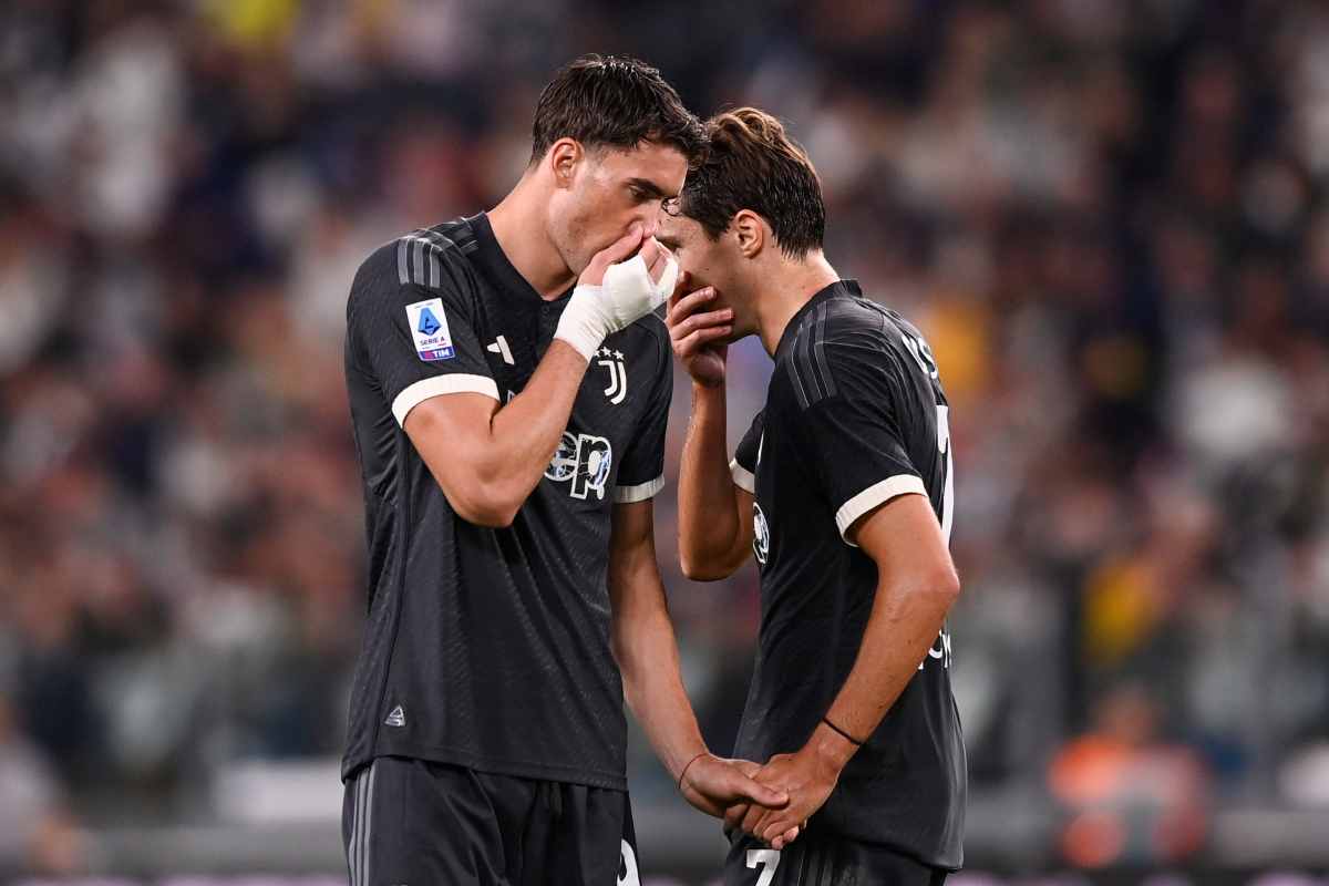 Chiesa punito dalla Juventus per il comportamento con Allegri