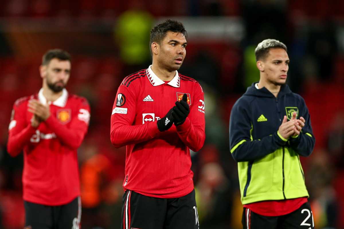 Casemiro ed Antony insieme