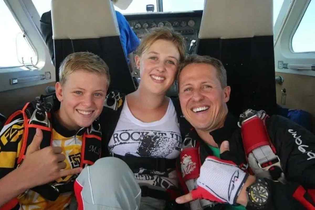 Schumacher, la foto che lascia di sasso