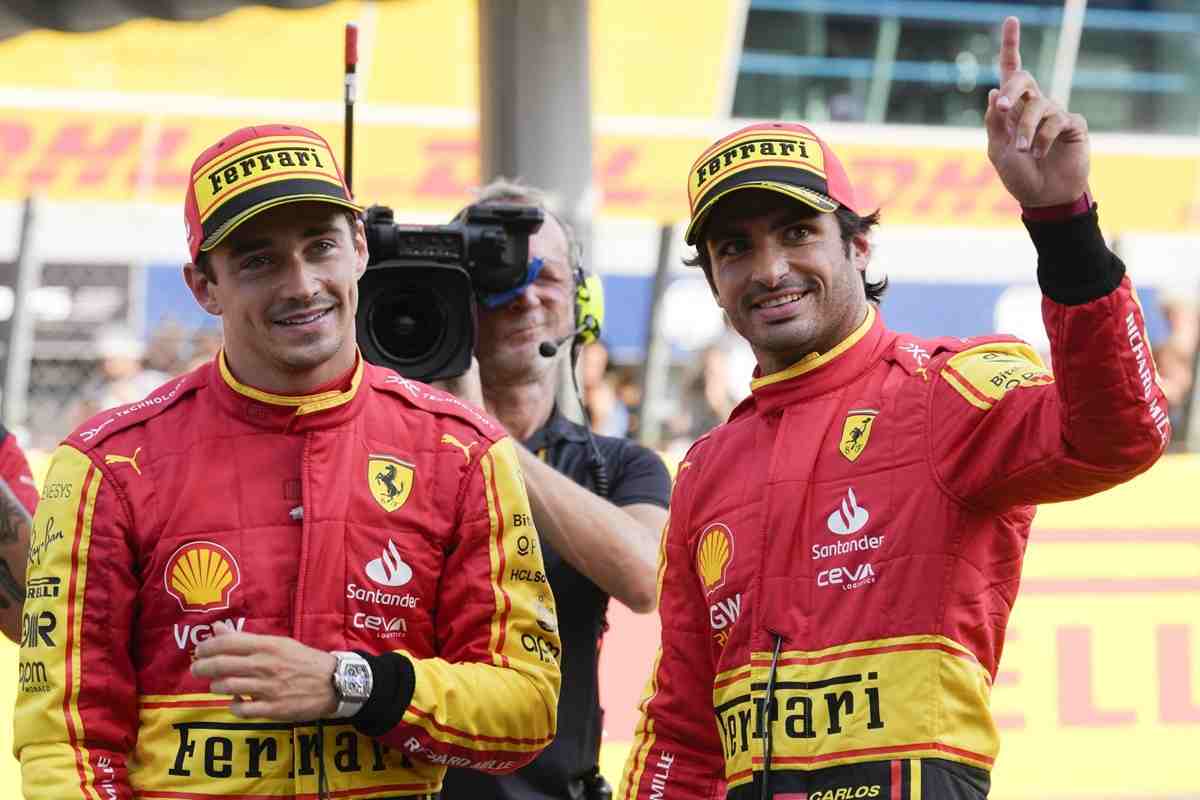 Ferrari, Leclerc parla di Sainz