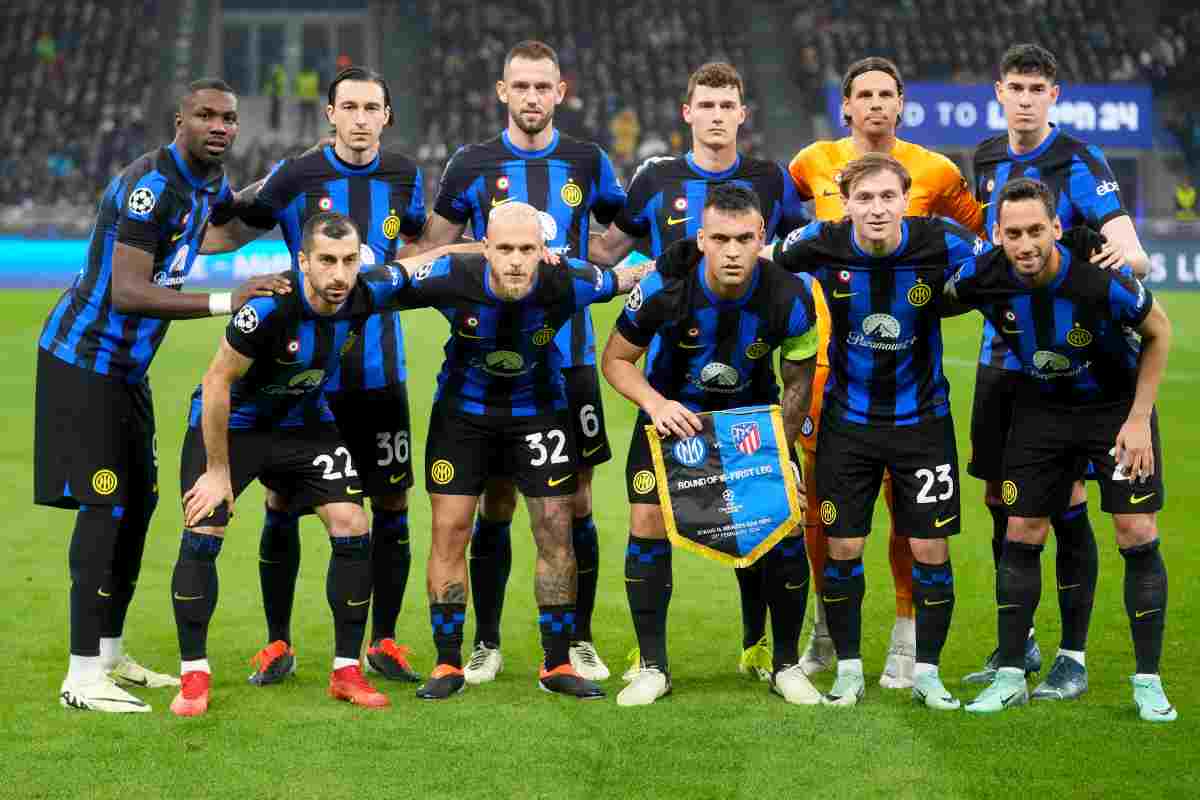 probabile formazione inter