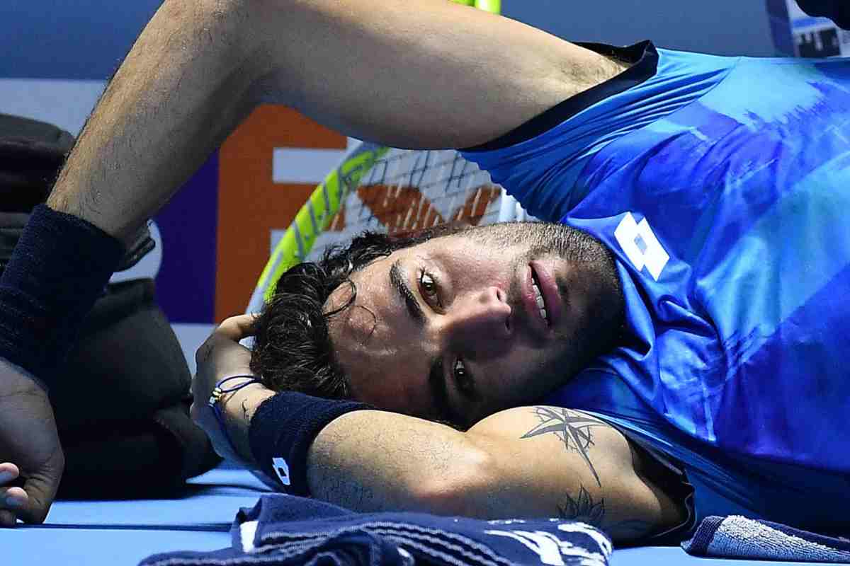 Berrettini commosso a C'è posta per te