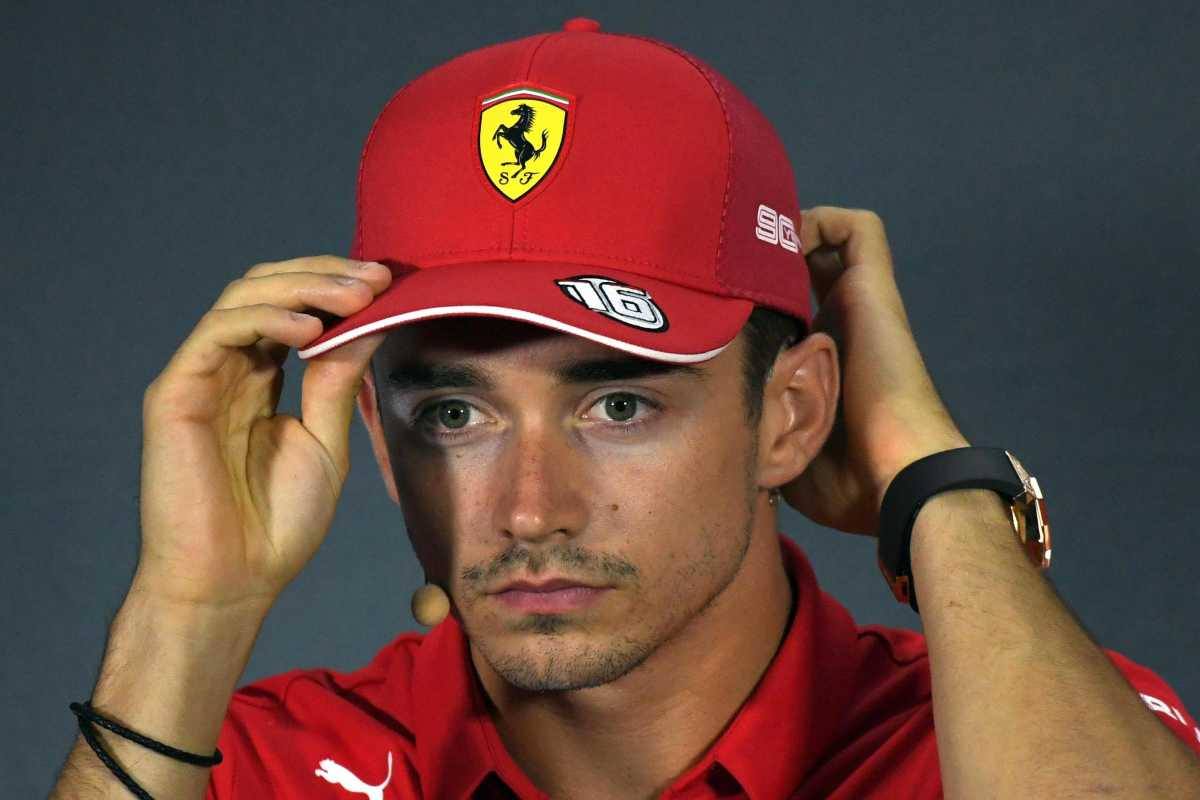 Leclerc sulla penalità ad Alonso