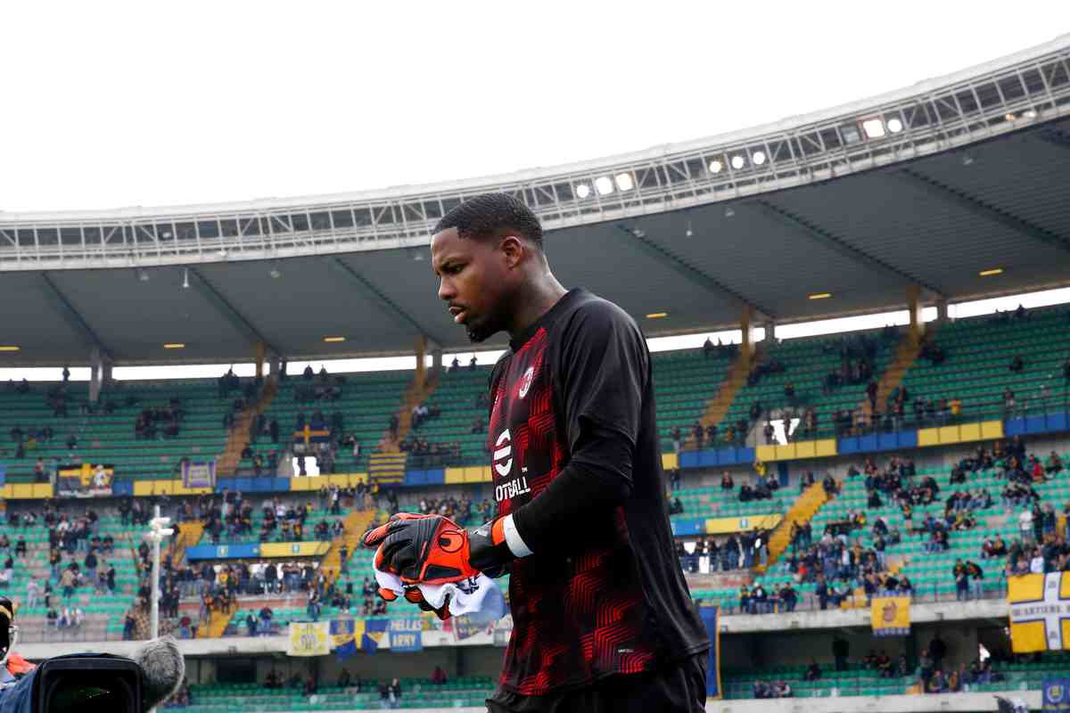Mike Maignan può tornare al Milan per smaltire il suo infortunio