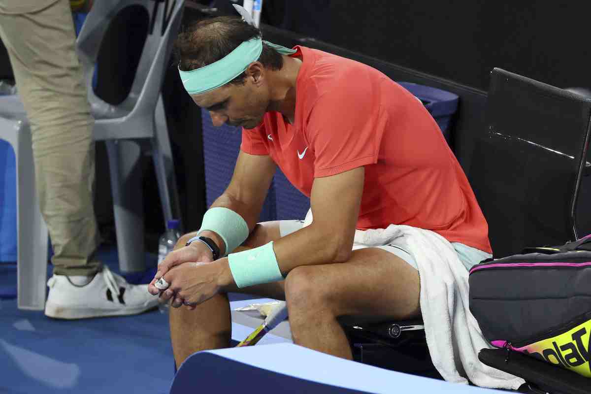 Nadal, messaggio sull'addio