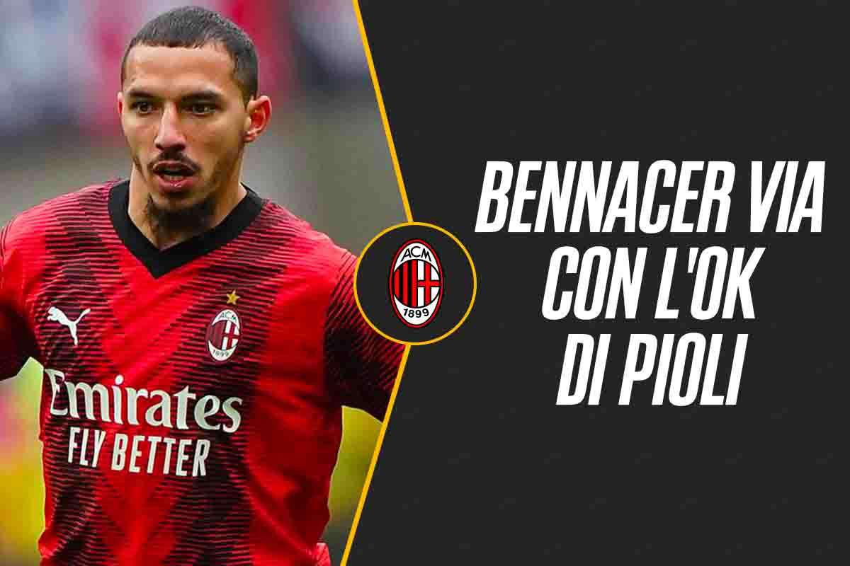 Bennacer via dal Milan