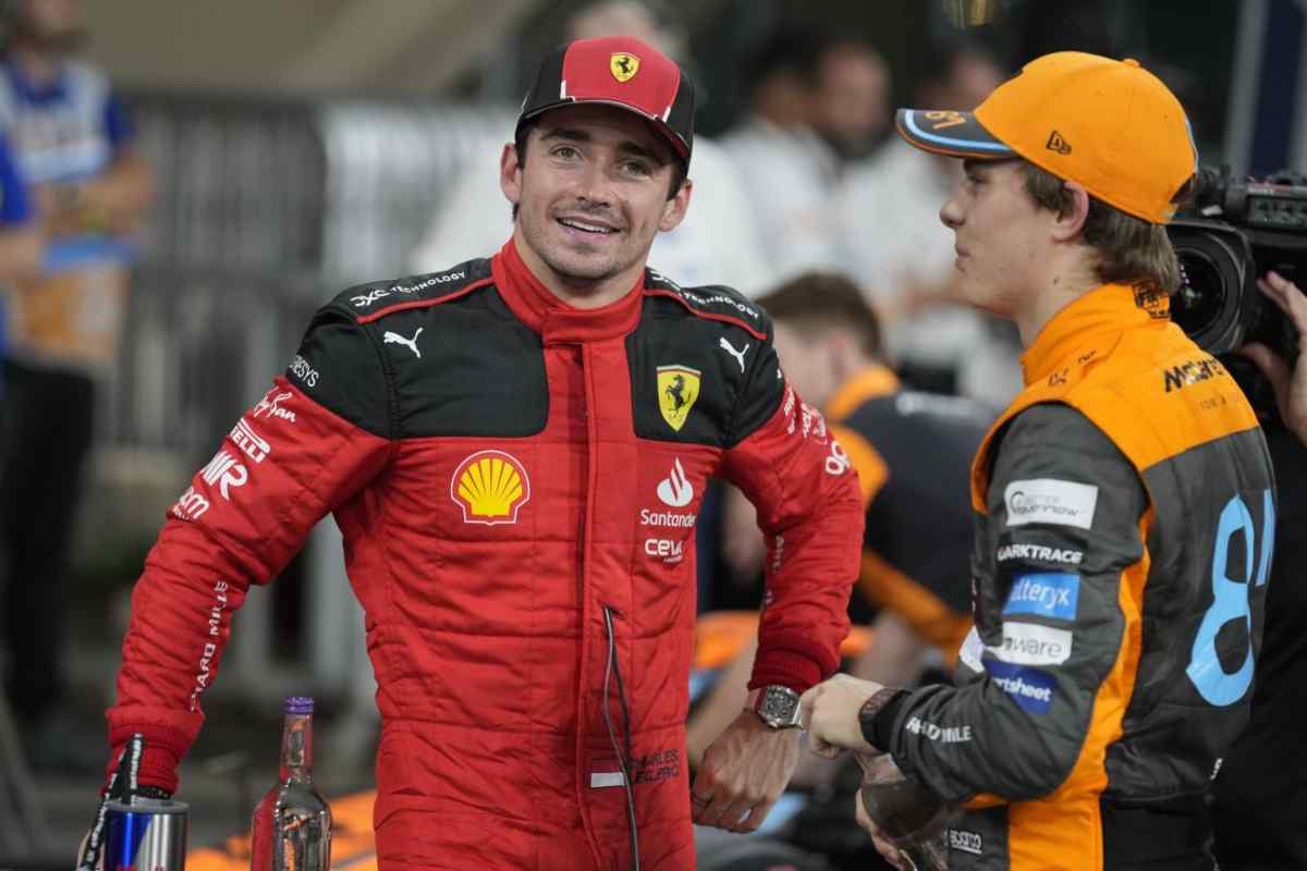 La rivelazione su Hamilton fa sorridere anche Leclerc