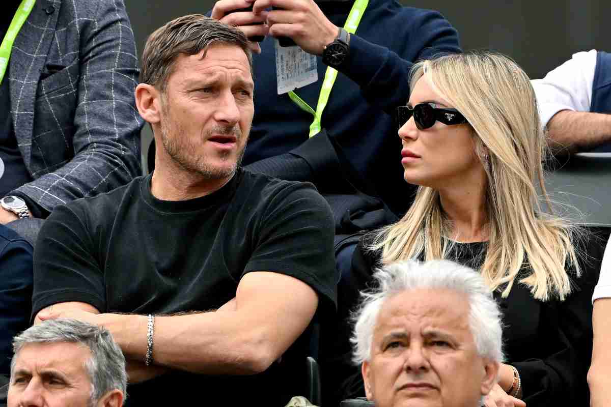 Totti, l'ultimo gesto social