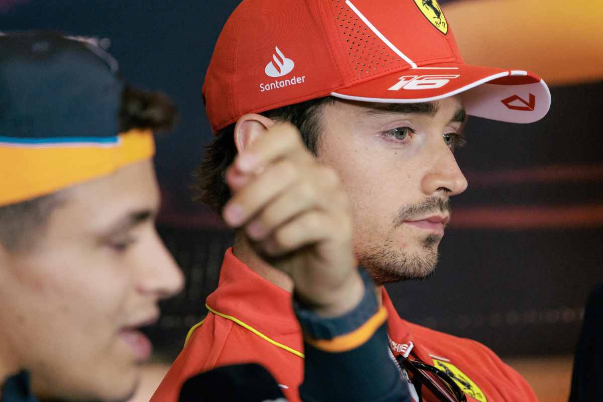 L'ammissione di Charles Leclerc