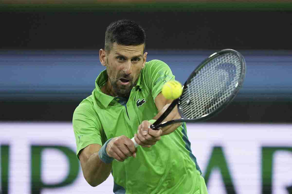 crisi nera per Djokovic