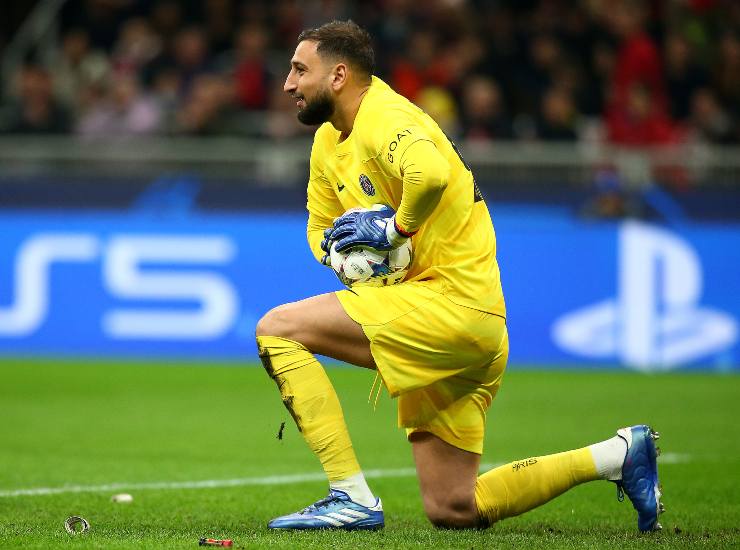 PSG, Donnarumma litiga con il quarto uomo: sfogo durissimo del portiere