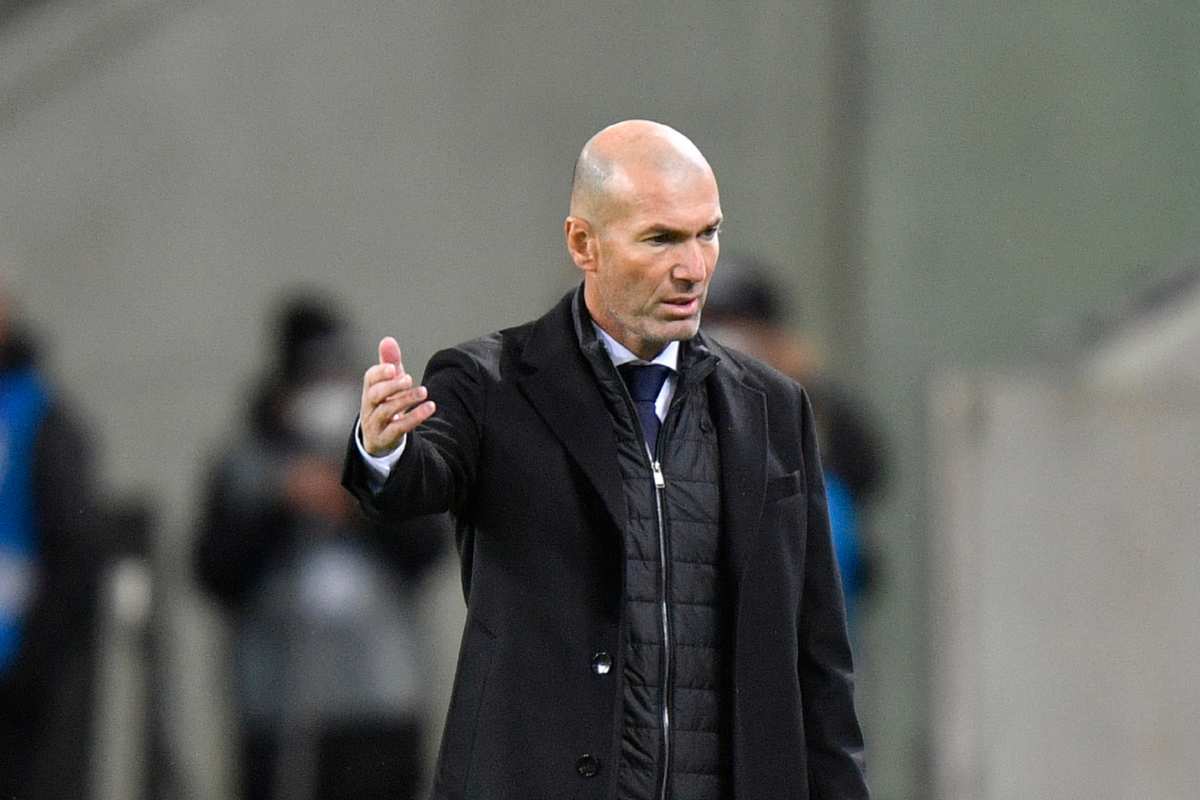 Zinedine Zidane in panchina nel 2024/2025