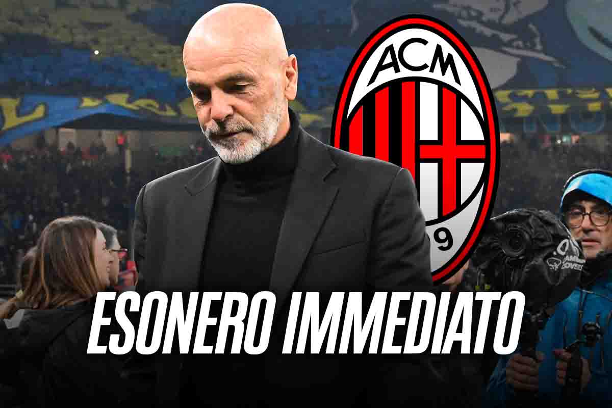 Pioli-Milan, esonero immediato