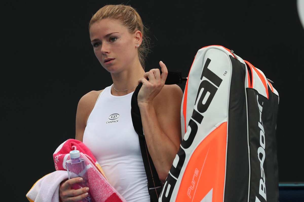 Camilla Giorgi tiene in ansia i tifosi