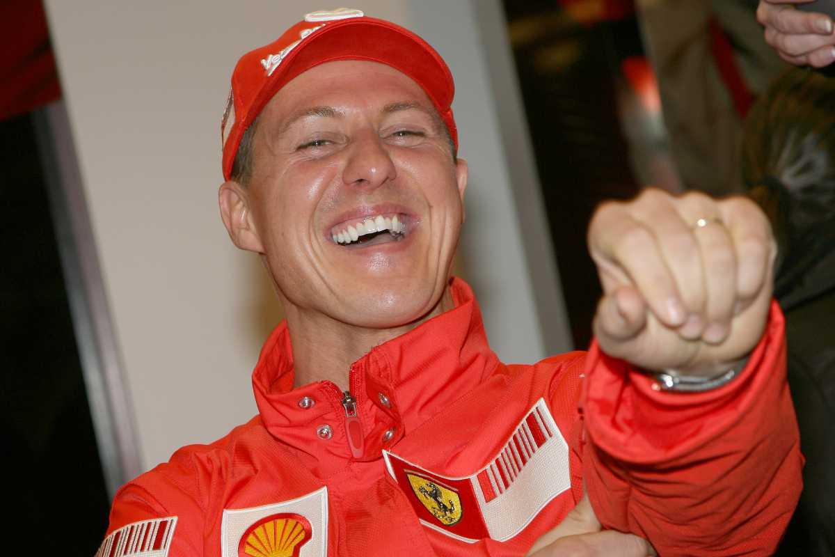 Scatto amarcord Schumacher