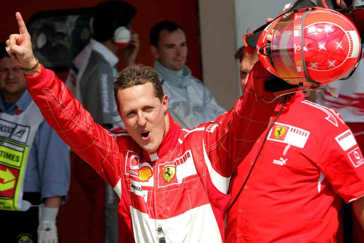 Schumacher video da brividi