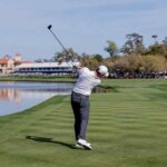 un golfista in campo al torneo The Players