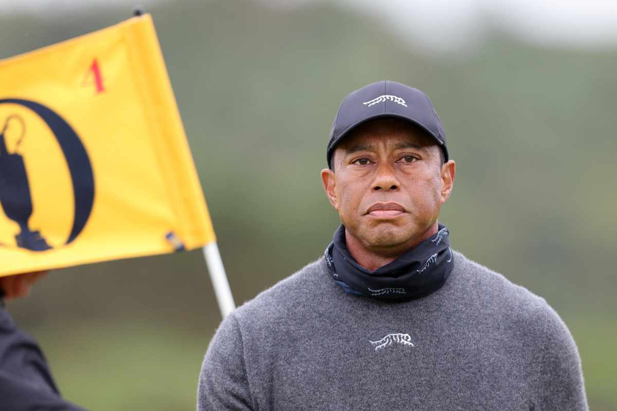 Tiger Woods in campo