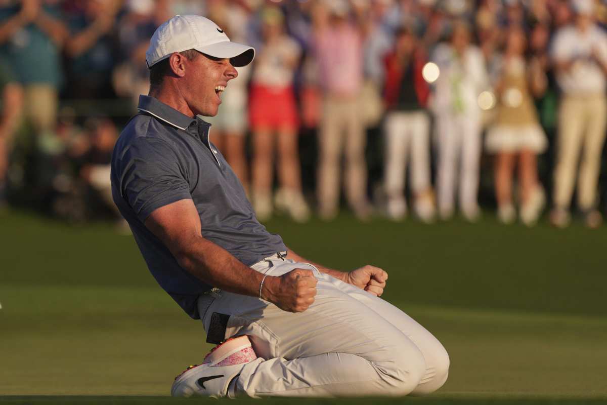 McIlroy esultanza