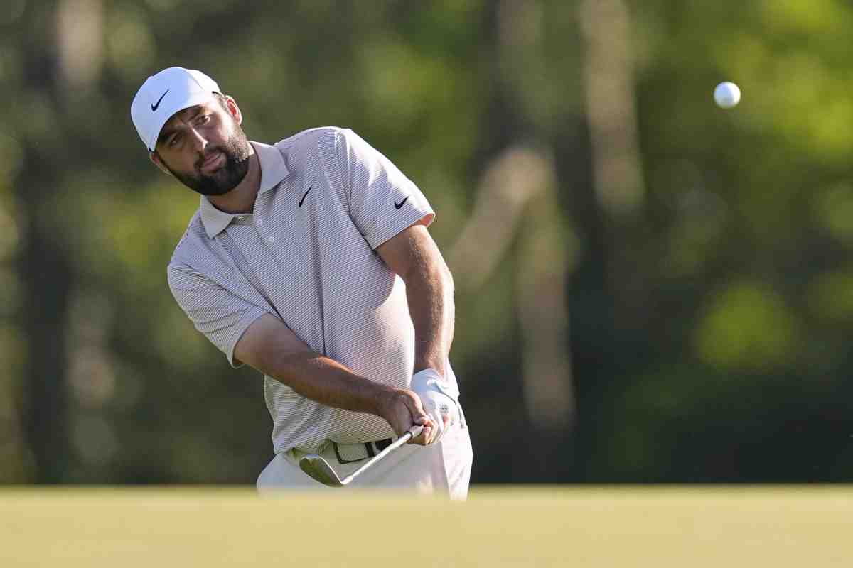 Scottie Scheffler golf