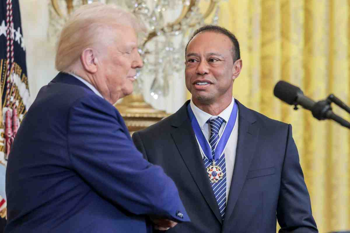 Tiger Woods e Donald Trump