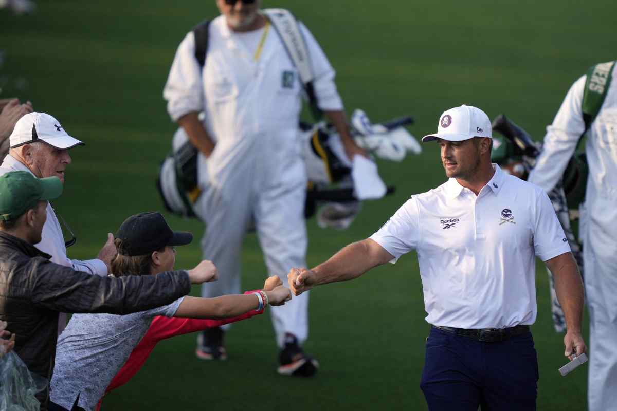DeChambeau sul green
