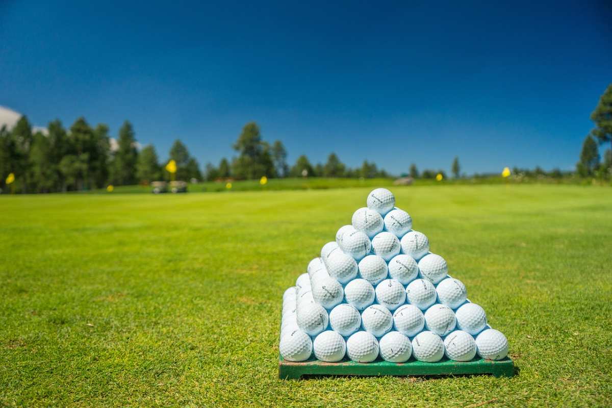 serie di palline da golf