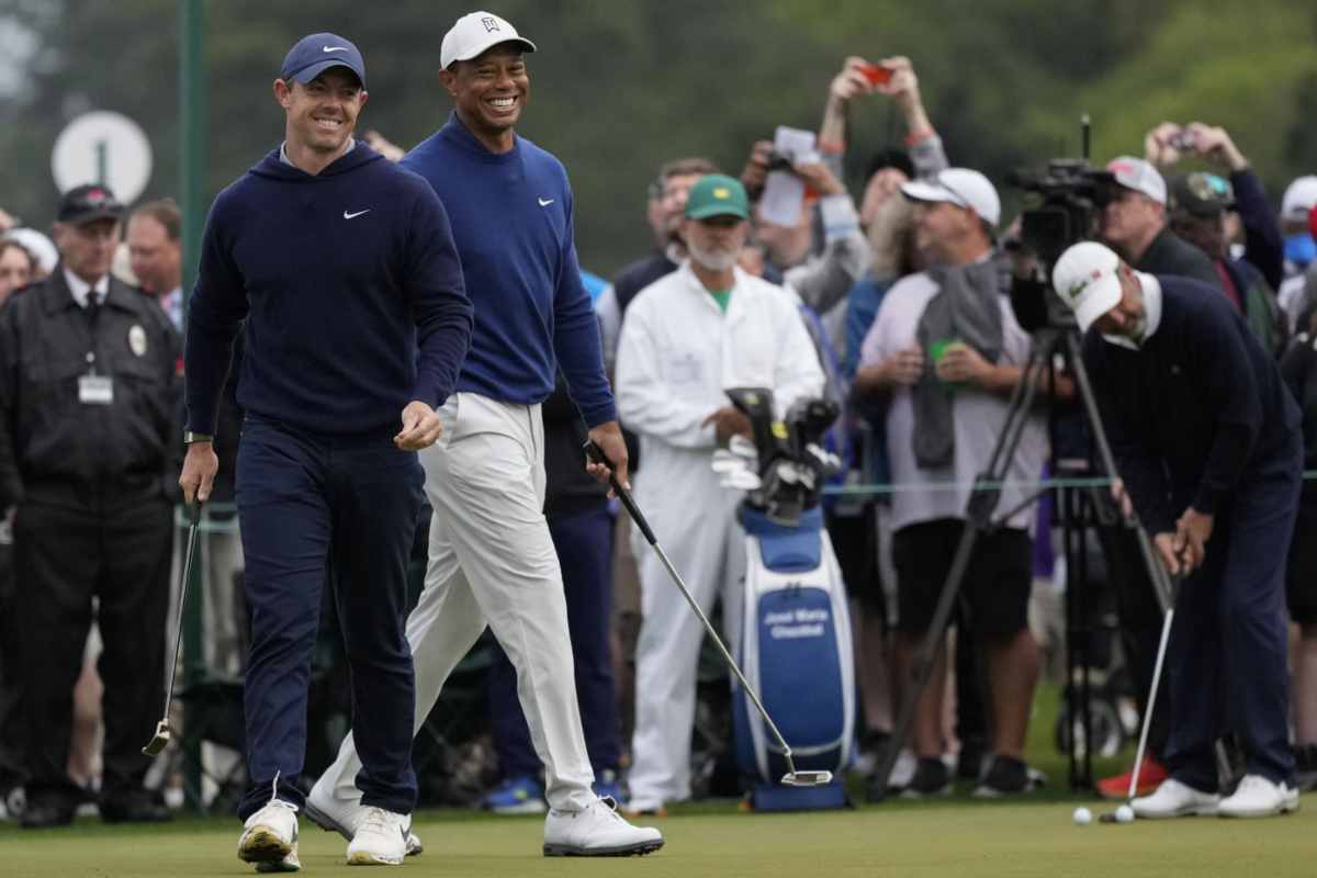 McIlroy e Tiger Woods