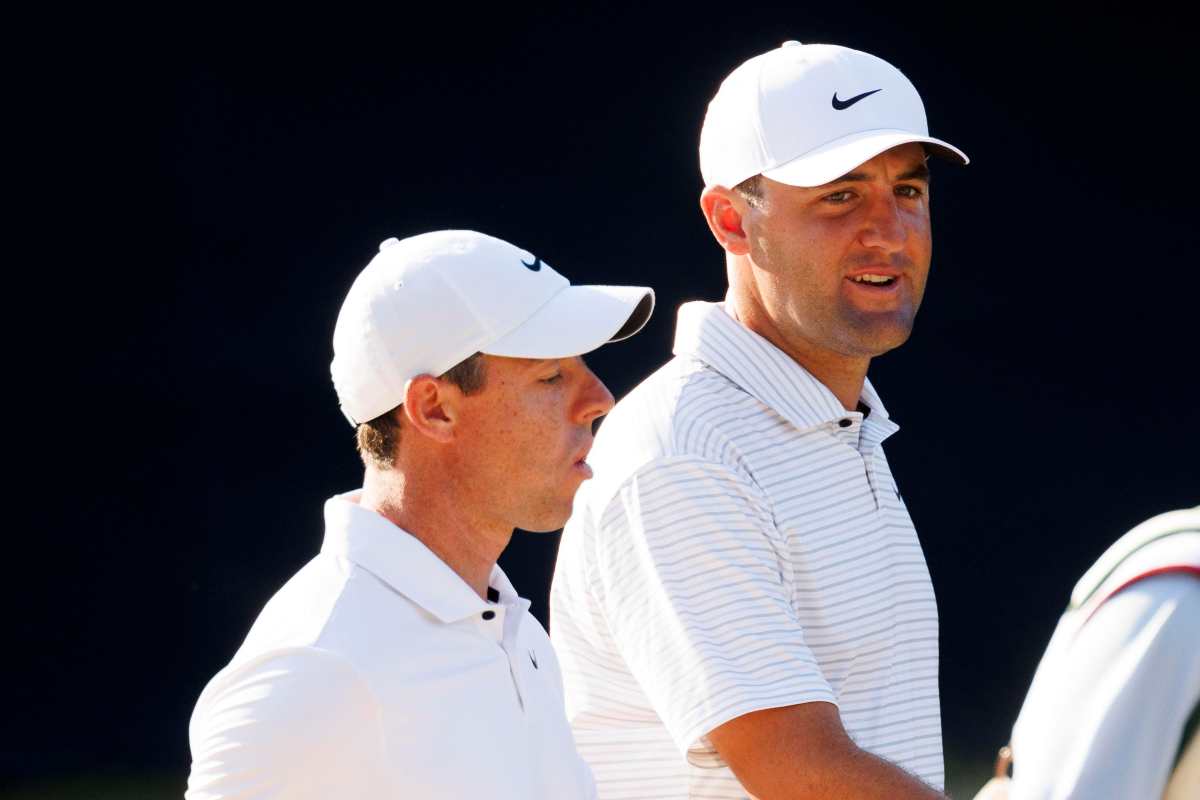 Scottie Scheffler e Rory McIlroy