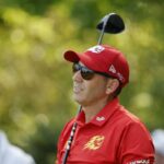 Sergio Garcia gioca a golf