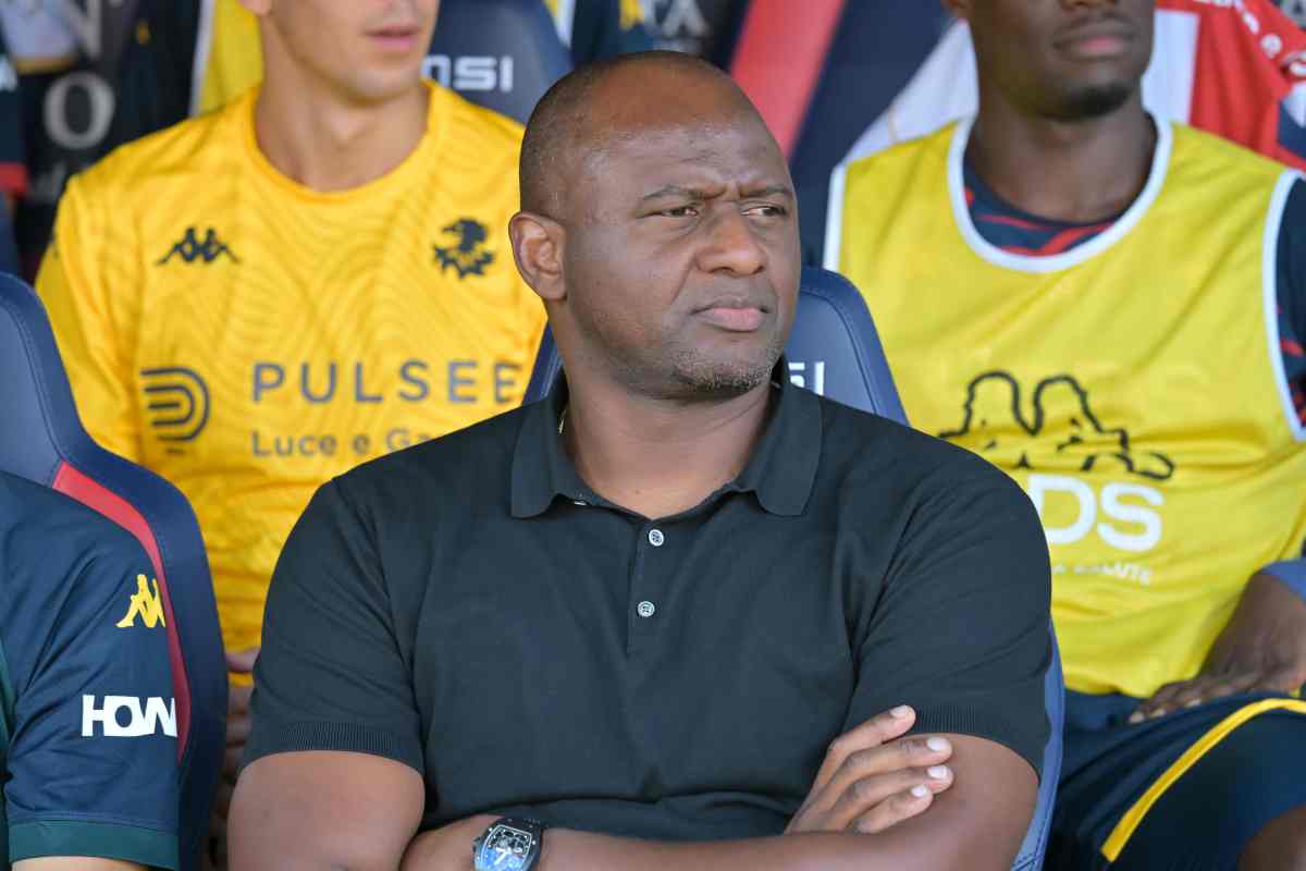 Il Genoa ha esonerato ufficialmente Patrick Vieira