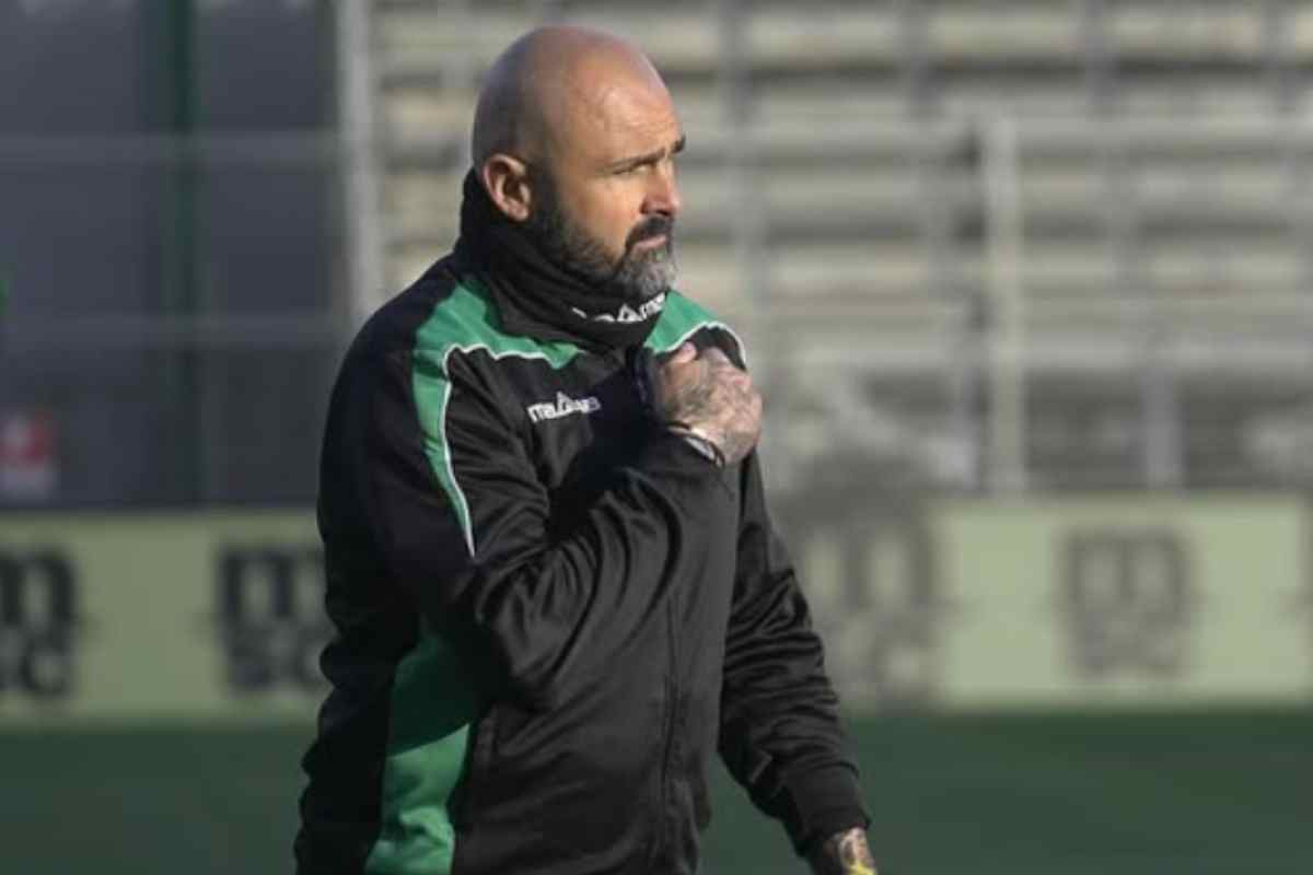 Raffaele Biancolino a rischio esonero con l'Avellino