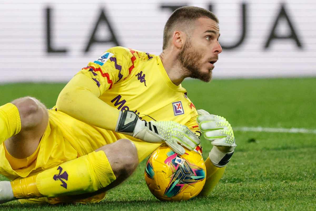 De Gea a sorpresa in un top club italiano